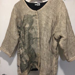 KONTRAST LINED LINEN BLAZERS